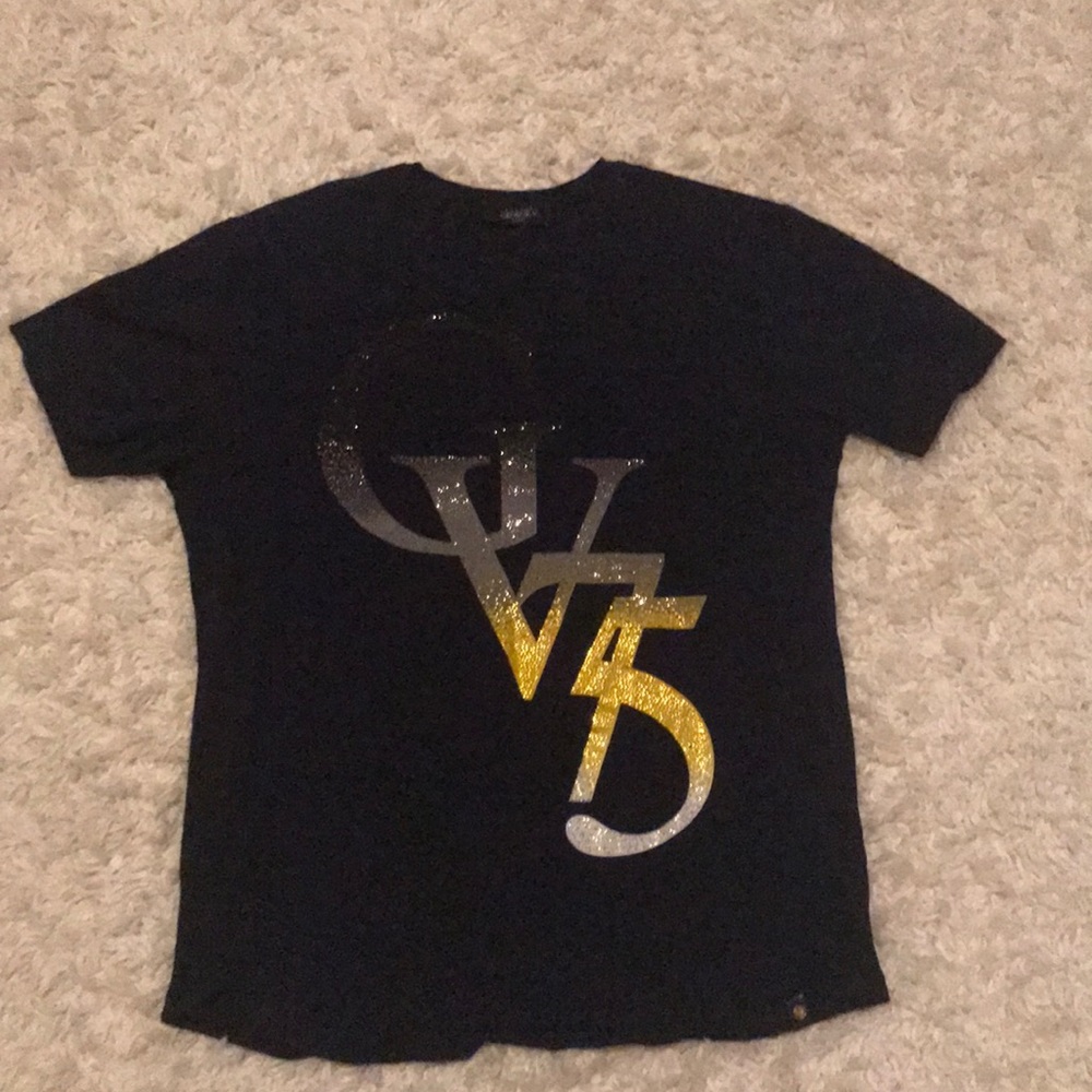 (Authentic) XL Black George V Paris “gv5” tee